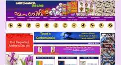 Desktop Screenshot of cartomanciaonline.com.br